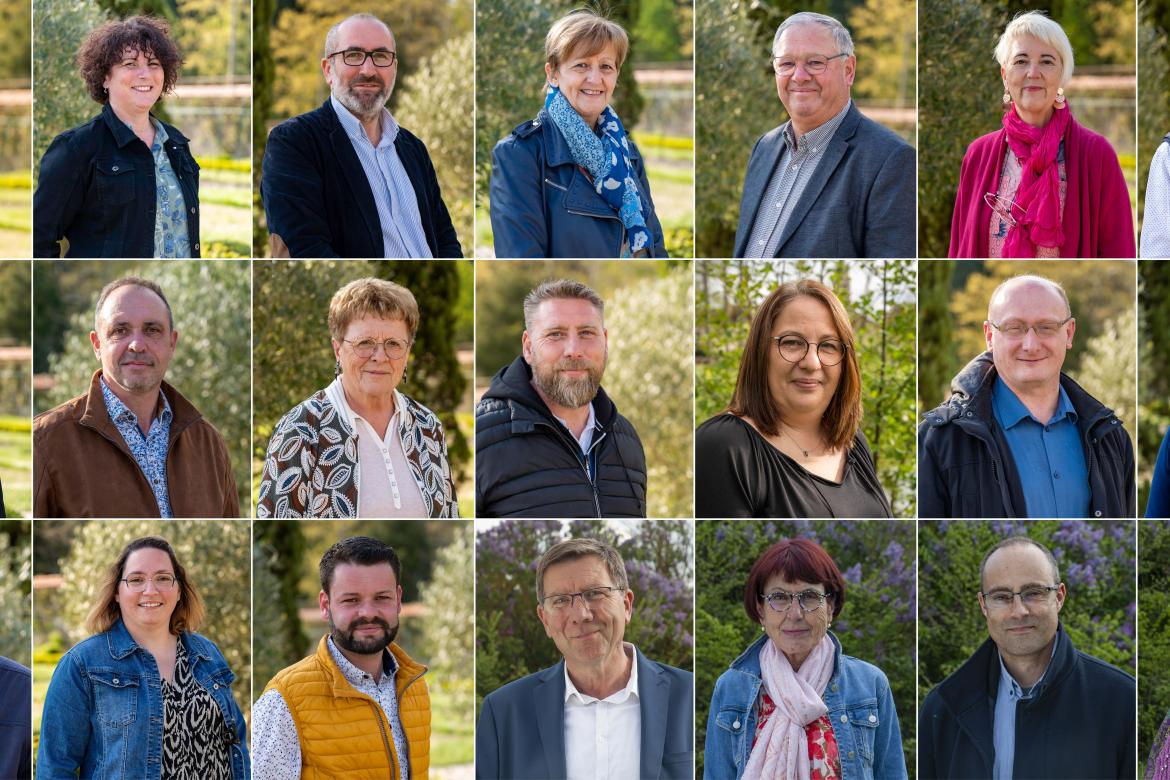 Les élus du Conseil municipal