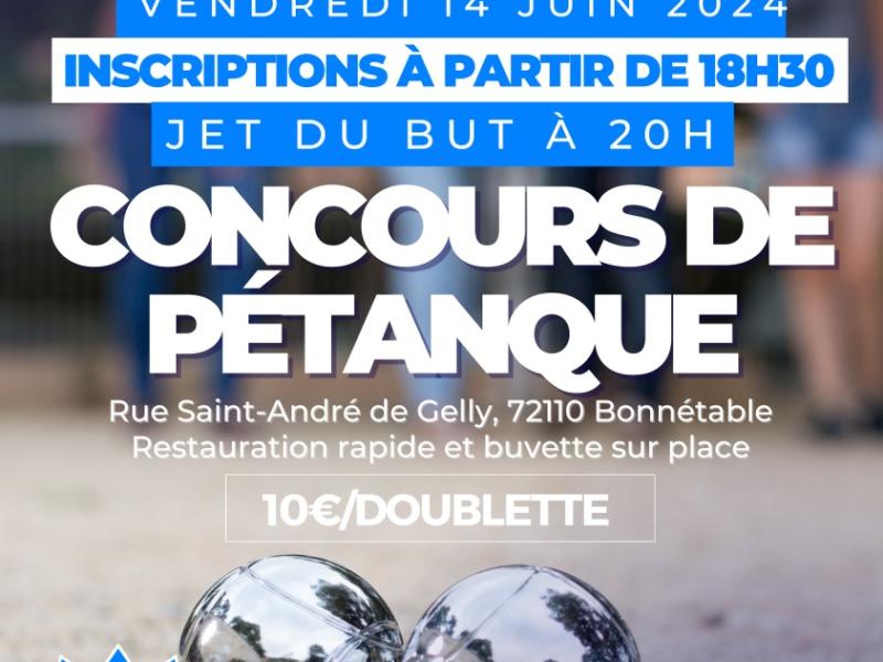 concours de pétanque