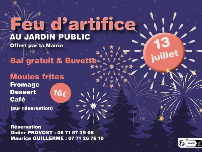 feu d'artifice