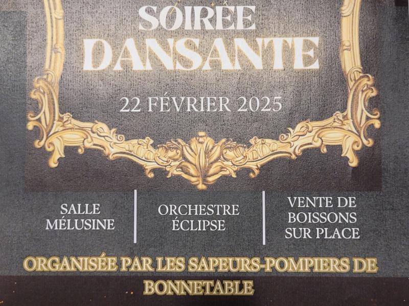 soirée dansante pompiers