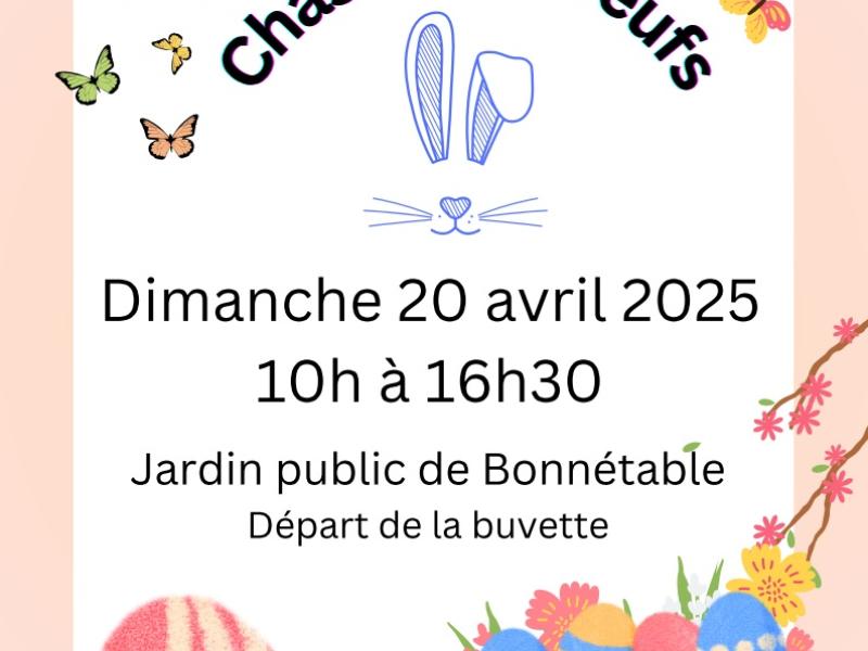 chasse aux oeufs 2025