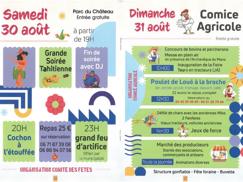 comice agricole dimanche